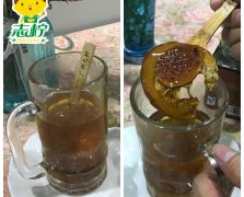 檸檬膏飲料實拍展示